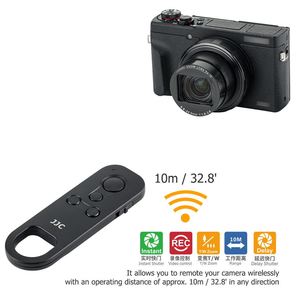 Canon Camera Eos R50 - JJC BR-E1 Remote Control Bluetooth untuk