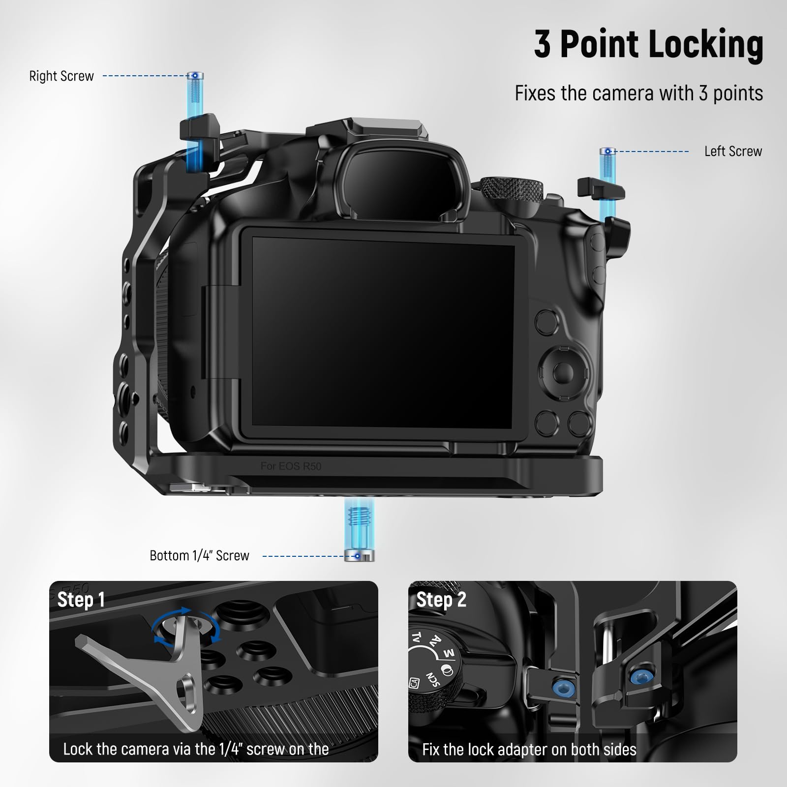 Sangkar Kamera NEEWER R50 Komp - Canon Camera Eos R50 ulasan dan harga