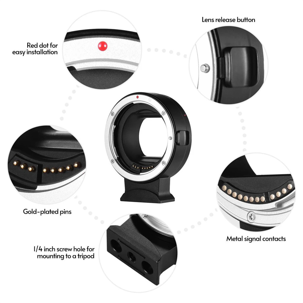 Adaptor Lensa EOS R Mount EF/E - Canon Camera Eos R50 ulasan dan harga