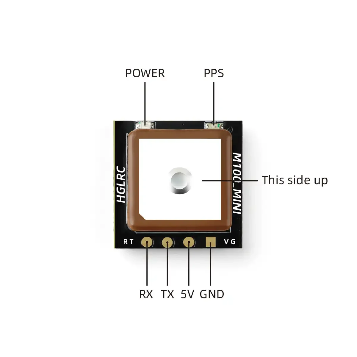 HGLRC M100 Modul GPS Mini Chip - Drone Kit Long Range ulasan dan harga